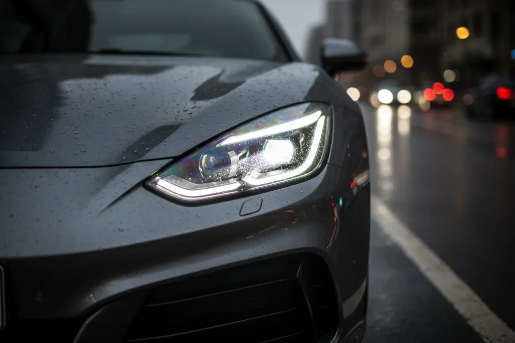 Headlight of a car